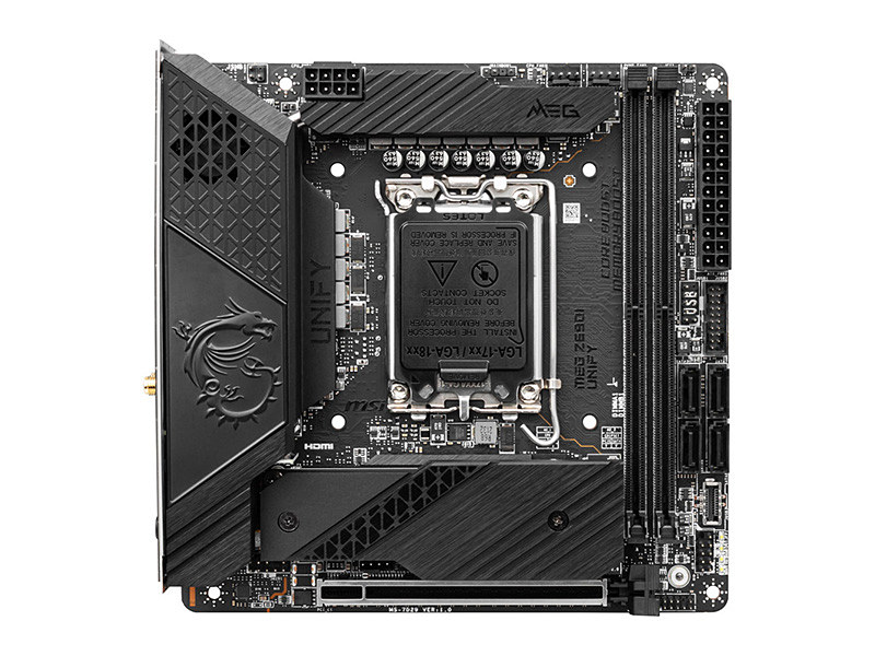 myy(みぃ)　ダブルループ MSIのAlder Lake向けMini-ITXマザー「MEG Z690I UNIFY」が発売