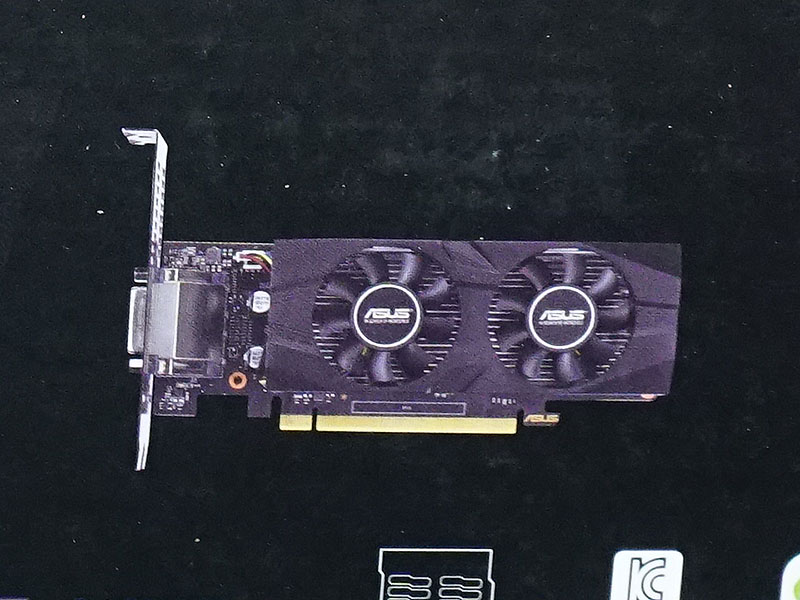 LowProfileデザインの「GTX1650-O4G-LP-BRK」が再入荷、2019年登場時