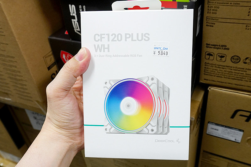 DeepCoolの光る120mmファン「CF120 PLUS」にホワイトモデル AKIBA PC Hotline!