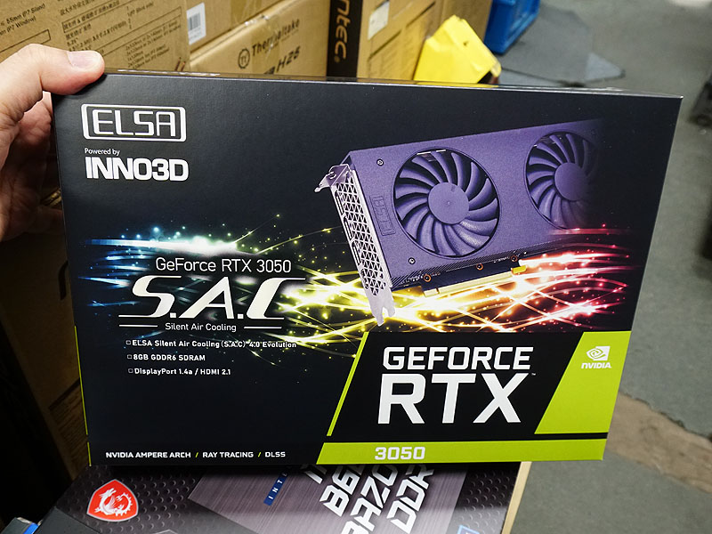 好評再入荷】 ELSA GD3050-8GERS GeForce RTX 3050 S.A.C グラフィック