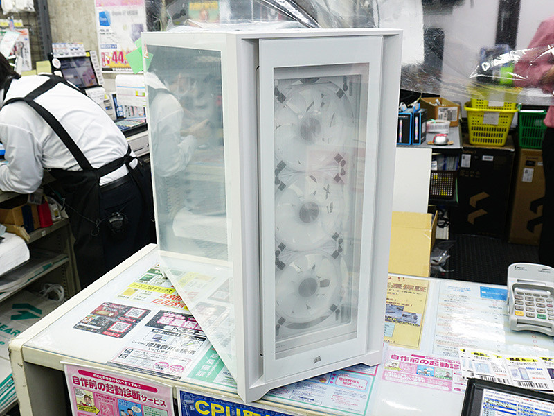 CORSAIRの白いPCケース「iCUE 5000X RGB QL True White」が発売、4面ガラスパネル仕様 - AKIBA PC  Hotline!