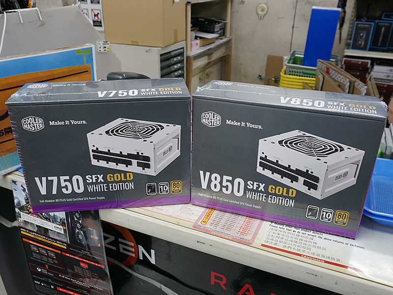 Cooler MasterのSFX電源「V SFX GOLD」にホワイトモデル、容量違いで2