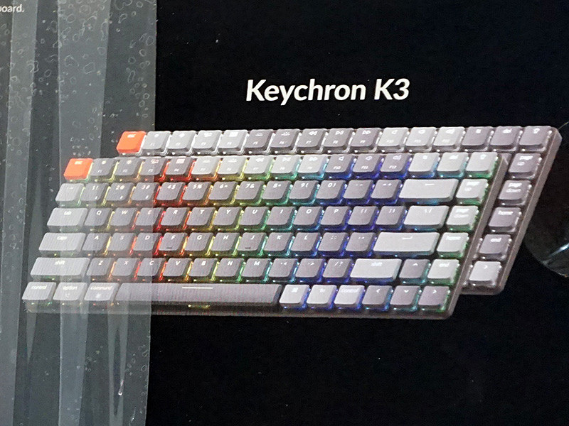 ロープロスイッチ採用の75％キーボード「Keychron K3」が入荷、計6種類 ...