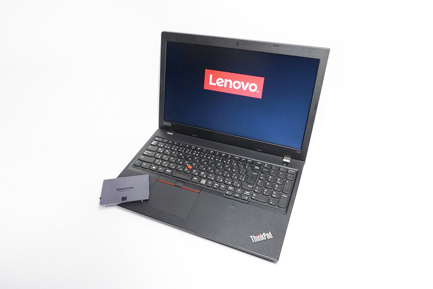 15.6型/Core i5-8250搭載の「ThinkPad L580(2018)」をSSDに換装