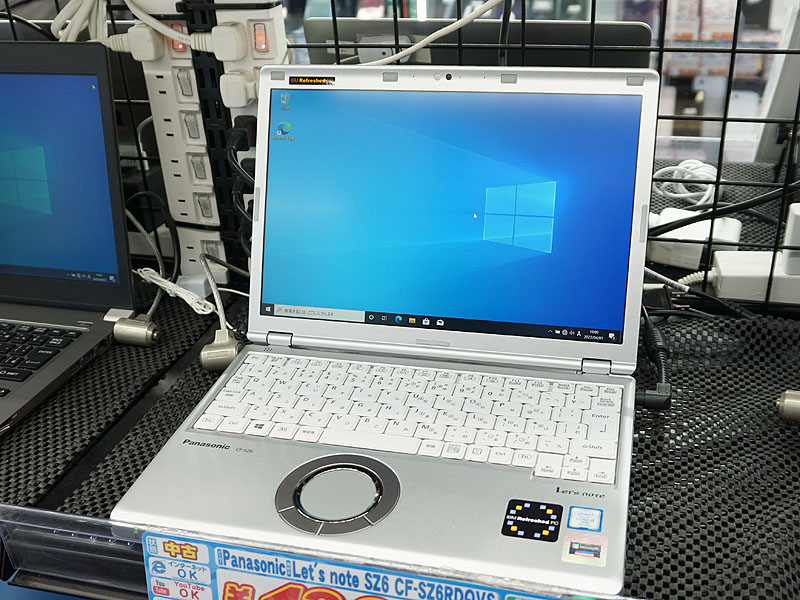 12.1型モバイルノート「Let's note SZ6」が37,800円！DVDドライブ搭載