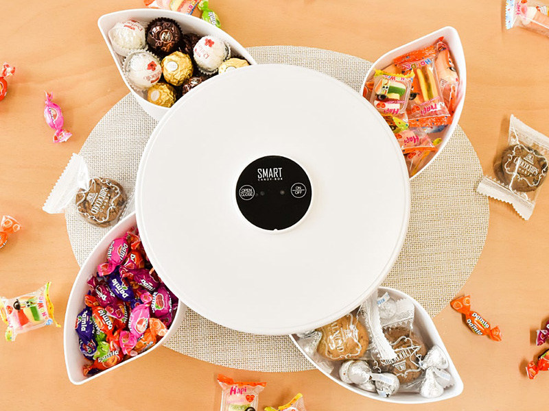手をかざすと“花のように開く”お菓子ボックスがサンコーから - AKIBA