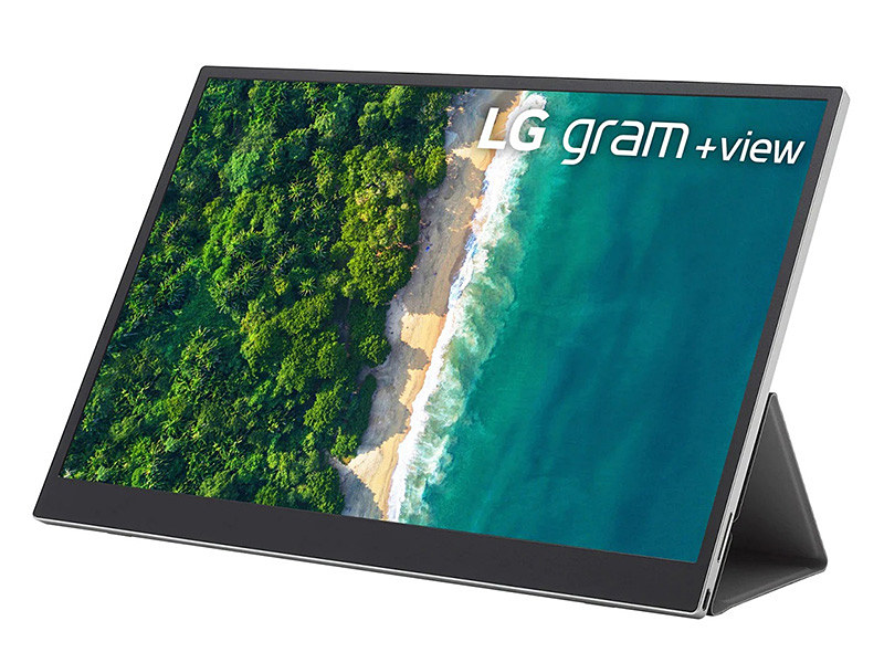 LGの16型WQXGAモバイルモニター「LG gram +view 16MQ70」が ...