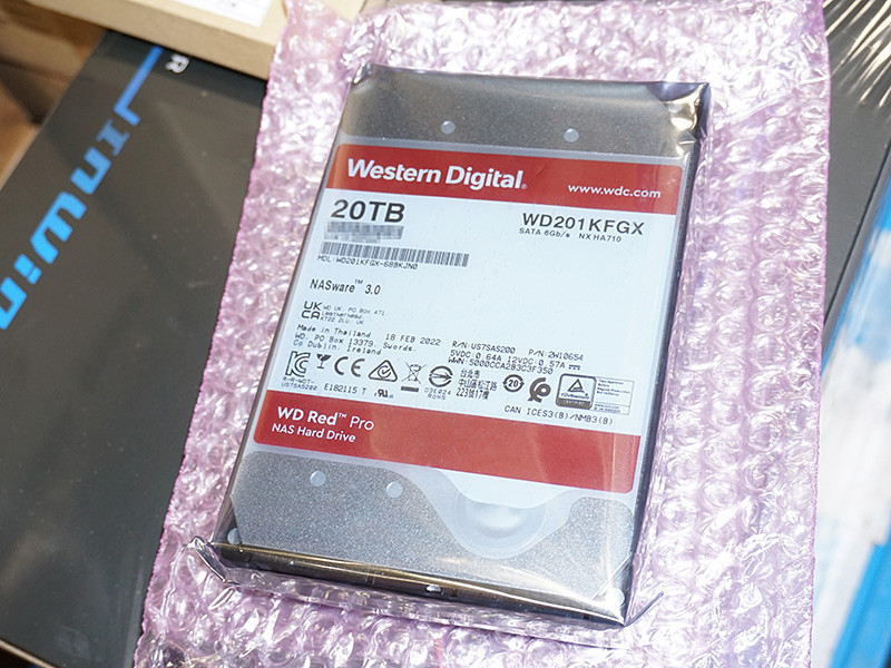 《品》WesternDigital WD201KFGX（１台）
