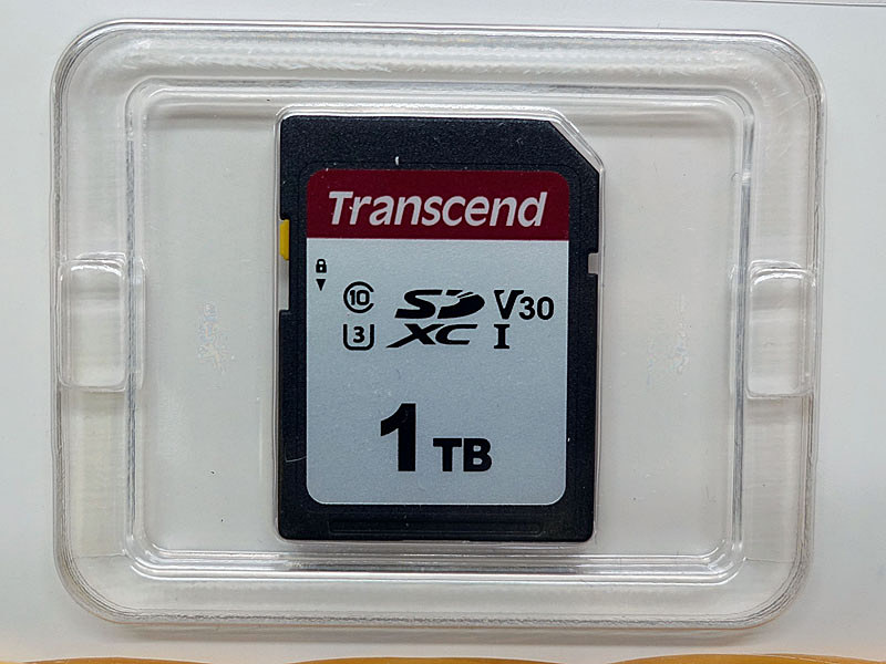 Transcend初の1TB SDXCカードが発売、価格は24,800円 - AKIBA ...