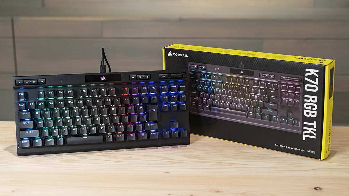 2022 CORSAIR K70RGB TKL Gaming Keyboard - PC周辺機器