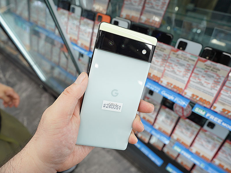 Google「Pixel 6」の未使用品がイオシスに大量入荷 （取材中に見つけた○○なもの） - AKIBA PC Hotline!