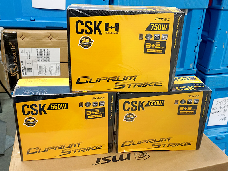 奥行140mmのコンパクトなATX電源がAntecから、550W/650W/750Wの3モデル - AKIBA PC Hotline!