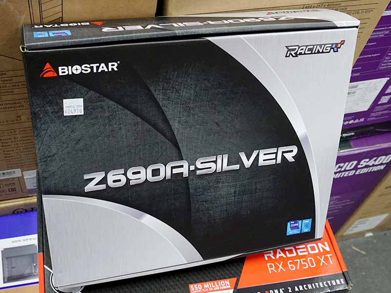 BIOSTARのATXマザー「Z690A-SILVER」が発売、17フェーズ 70AのVRM搭載