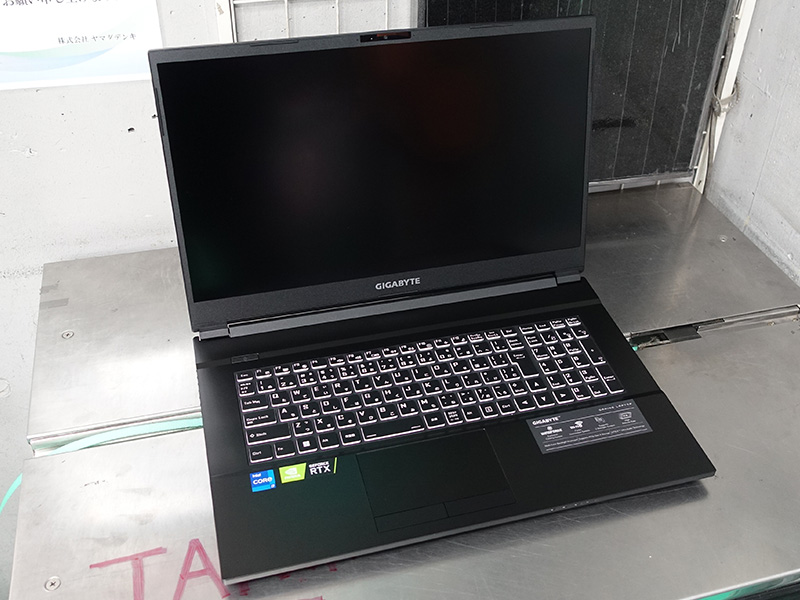 実売約14万円でGeForce RTX 3050 Ti搭載の17.3型ゲーミングノートが