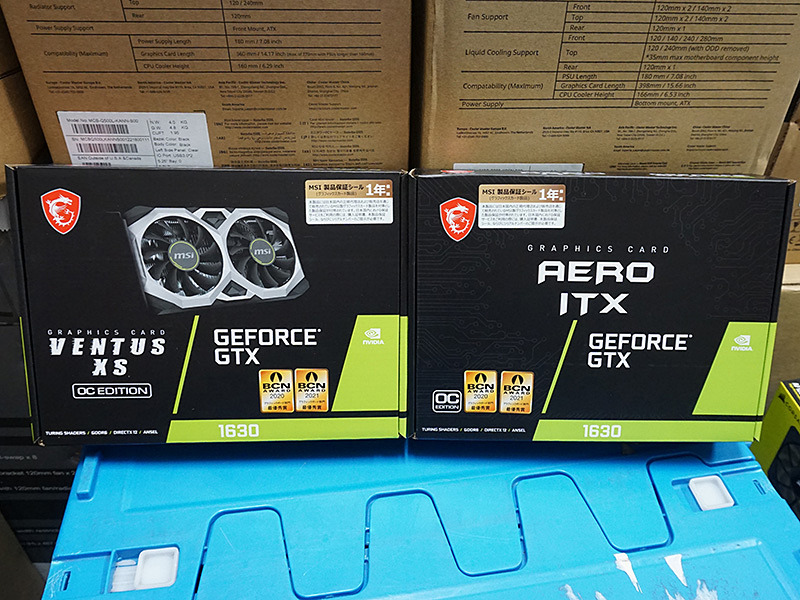 MSIのGeForce GTX 1630が2製品、補助電源不要 - AKIBA PC Hotline!