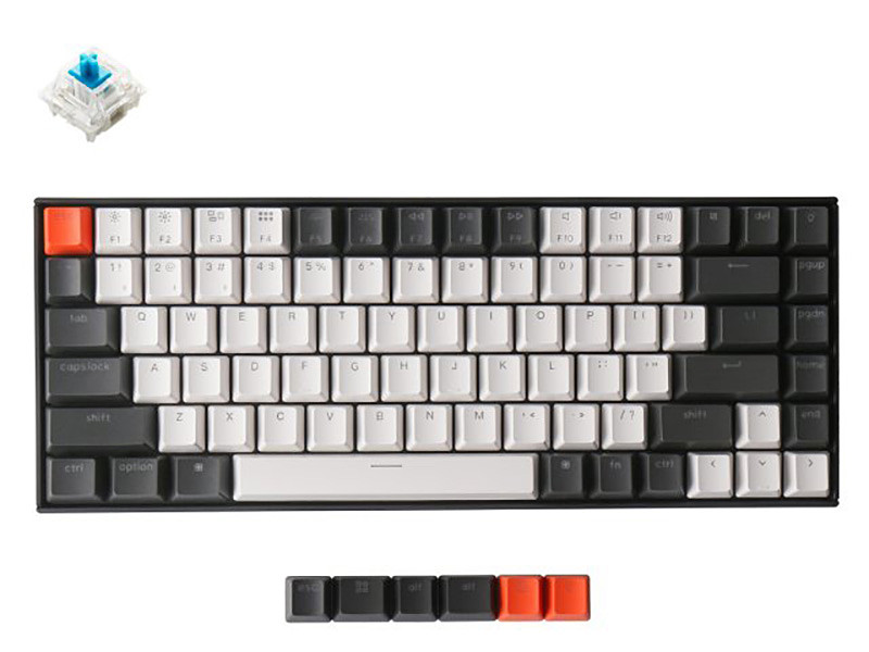 【美品】キークロン keychron k2 青軸 箱なし 使用期間半年以内 美品】キークロン keychron k2 青軸 箱なし 使用期間半年以内