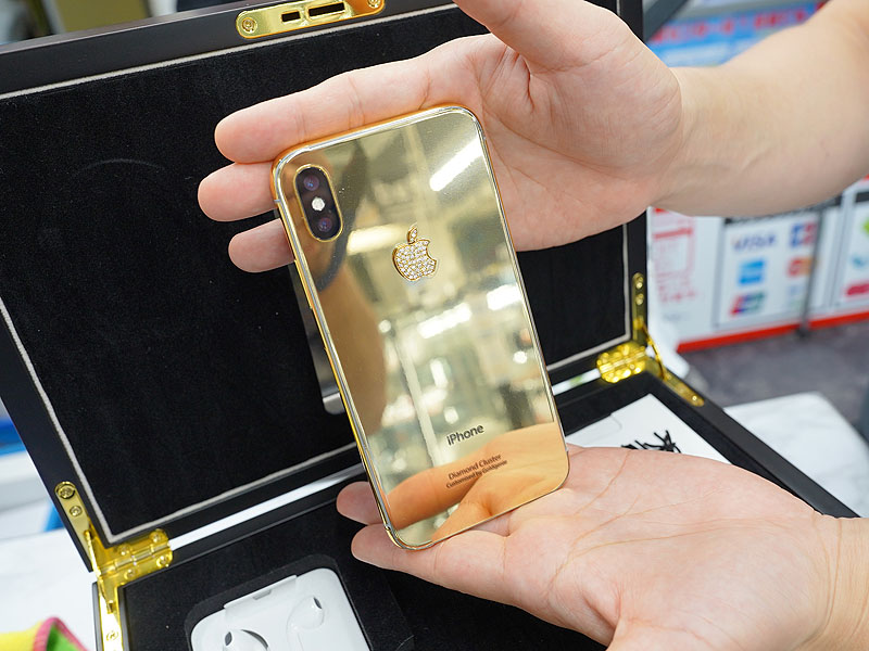 ドバイ仕様の「ゴールデンiPhone X」がイオシスに入荷、約14万円