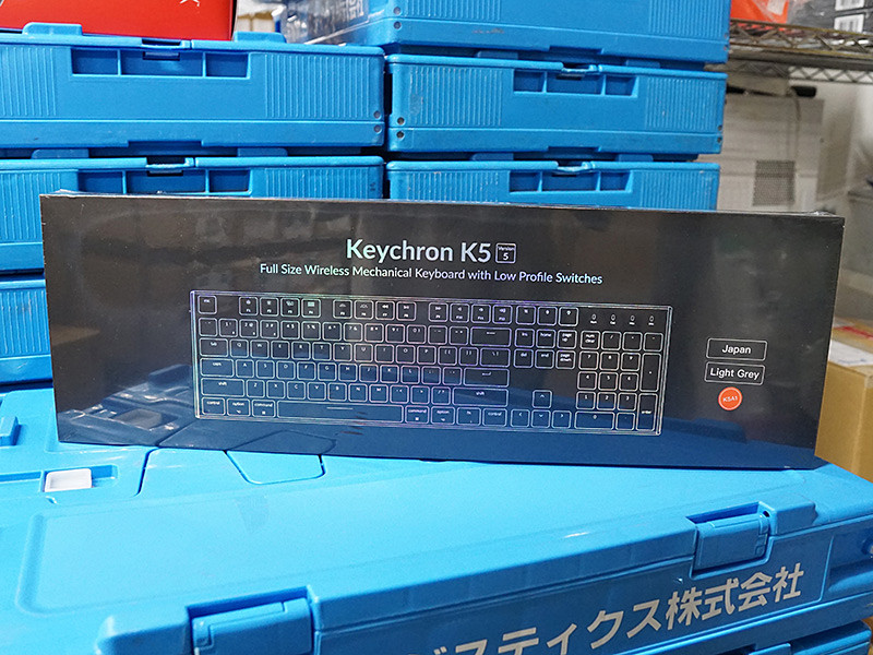 スリムなワイヤレスキーボード「Keychron K5」が入荷、計9モデル