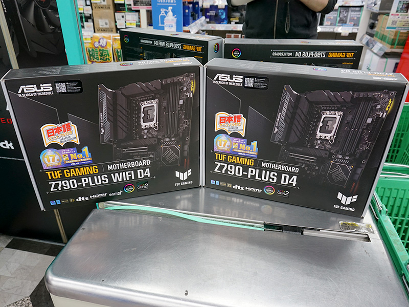 ASUS TUF GAMINGブランドのZ790マザーが2製品、約5万円から - AKIBA PC