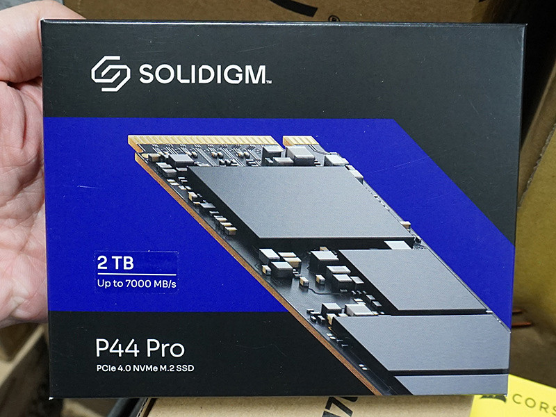 リード最大7,000MB/sのソリダイムSSD「P44 Pro」の2TBモデルが入荷