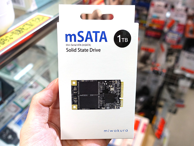 miwakuraのmSATA SSDが入荷、1TBは6,980円 - AKIBA PC Hotline!