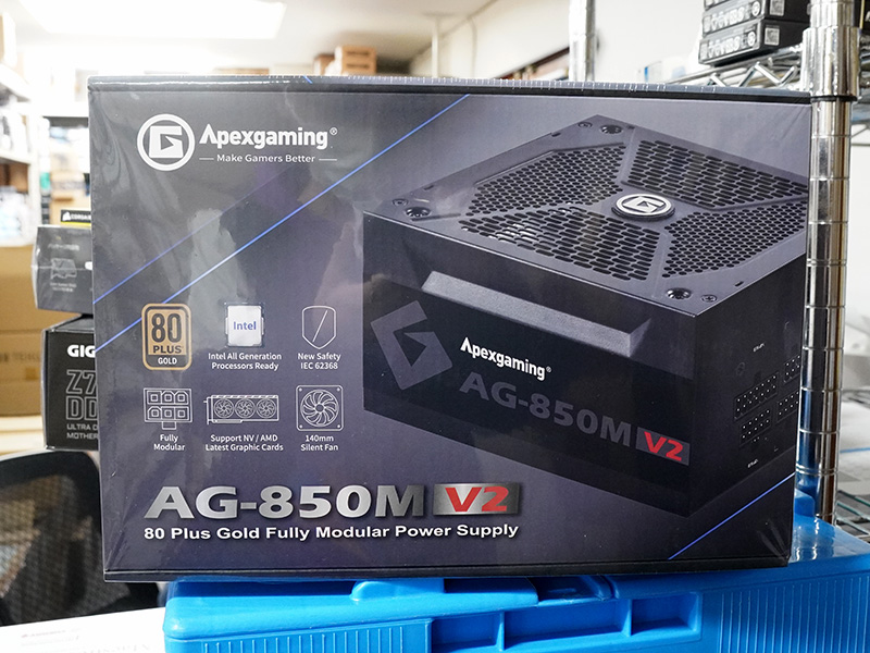 Apex Gamingの80PLUS GOLD電源「AG-850M V2」が入荷、フルモジュラー設計 - AKIBA PC Hotline!