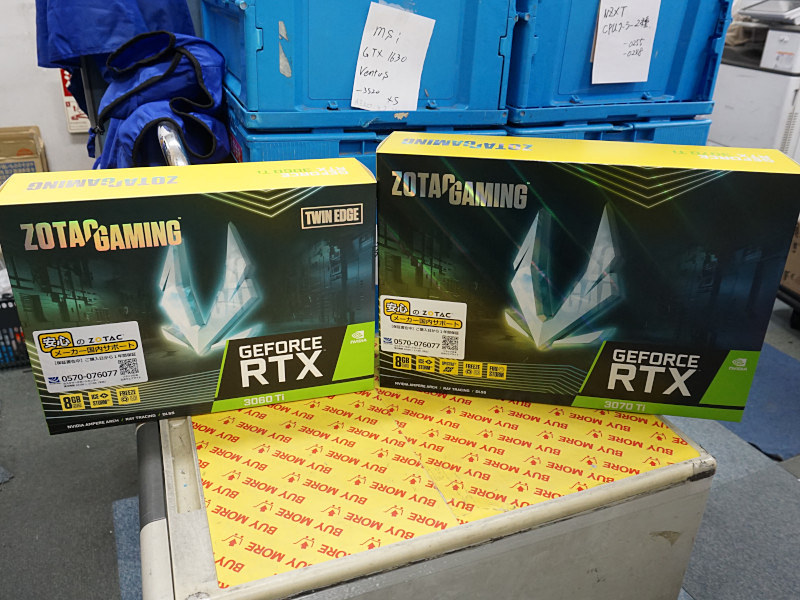 GDDR6Xメモリ採用のGeForce RTX 3060 TiがZOTACから、RTX 3070 Tiもあり - AKIBA PC Hotline!