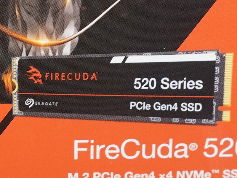 Seagateのゲーム向けSSD「FireCuda 520」がリニューアル - AKIBA PC 