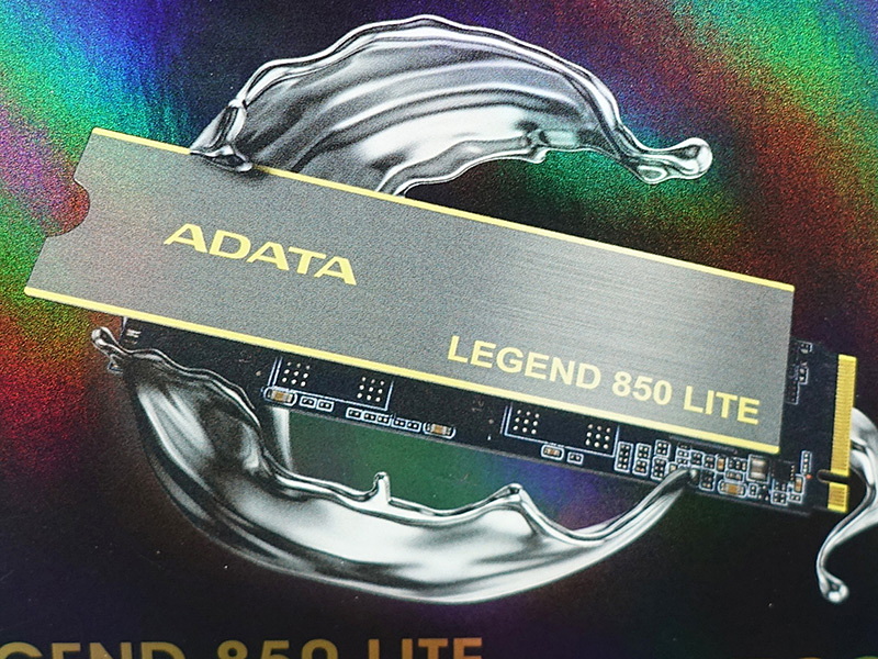 最大リード速度5,000MB/sのM.2 SSD「LEGEND 850 LITE」がADATAから