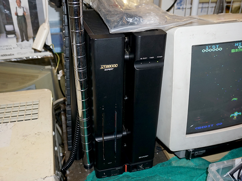 「X68000 EXPERT」のオーバーホール品が158,000円、電源はAC