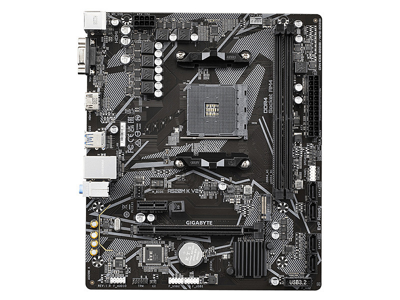 GIGABYTEのAM4マザー「A520M K V2」が入荷 - AKIBA PC Hotline!