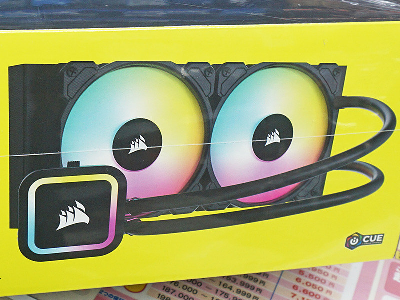 CORSAIR H100x RGB ELITE 簡易水冷CPUクーラー CORSAIRの簡易水冷クーラー「H100x RGB ELITE」が入荷、16個のARGB LED