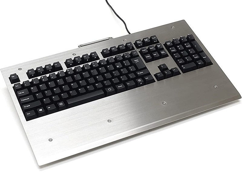 ステンレス筐体のメカニカルキーボード「Majestouch Metal SUS」が予約