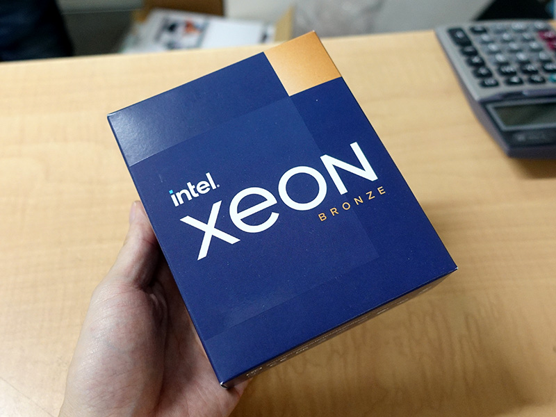 Intelのサーバー向け8コアCPU「Xeon Bronze 3408U」が店頭入荷