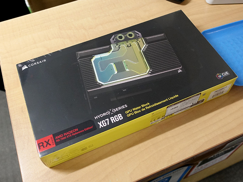 Radeon RX 7900 XTX対応のフルカバー水冷ブロックがCORSAIRから