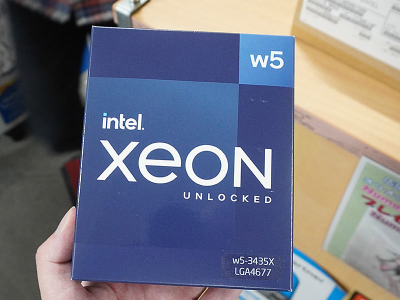 56C/112TのXeon w9-3495Xは約98万円、Intelワークステーション向けCPU「Xeon W-3400」が複数入荷 - AKIBA  PC Hotline!