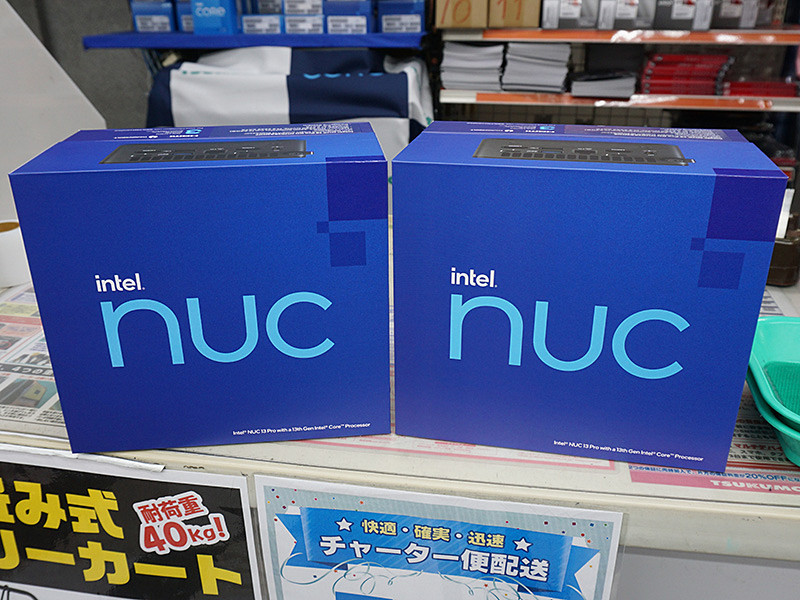 第13世代Coreプロセッサー搭載の「Intel NUC 13 Pro」が発売、計2モデル - AKIBA PC Hotline!