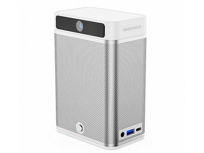 カメラ/マイク内蔵のWeb会議室用ミニPC「MINISFORUM MC560」 - AKIBA