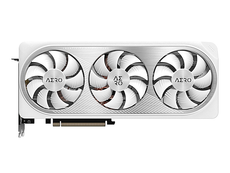 PC用ファン・クーラー GIGABYTE AERO RTX 4070TI GIGABYTEの白いGeForce RTX 4070 Tiに新リビジョン - AKIBA PC