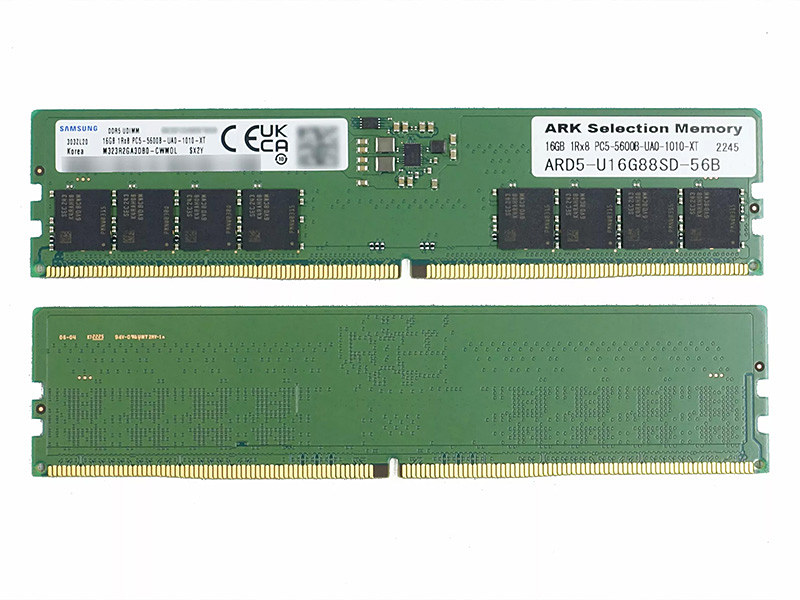 アークブランドのDDR5-5600メモリが入荷、Samsung製チップ採用