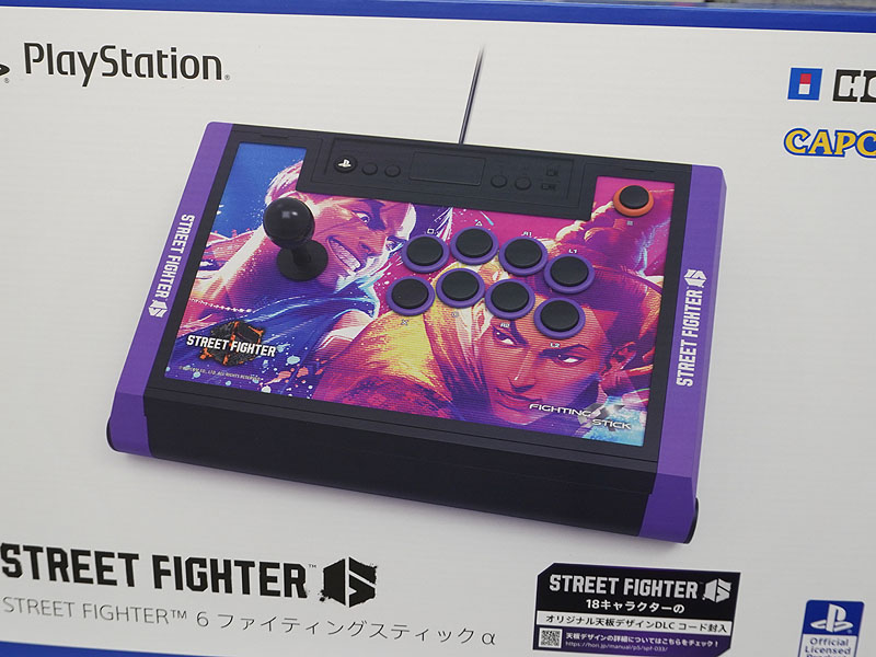 HORIのアケコン「STREET FIGHTER 6 ファイティングスティックα」が発売 