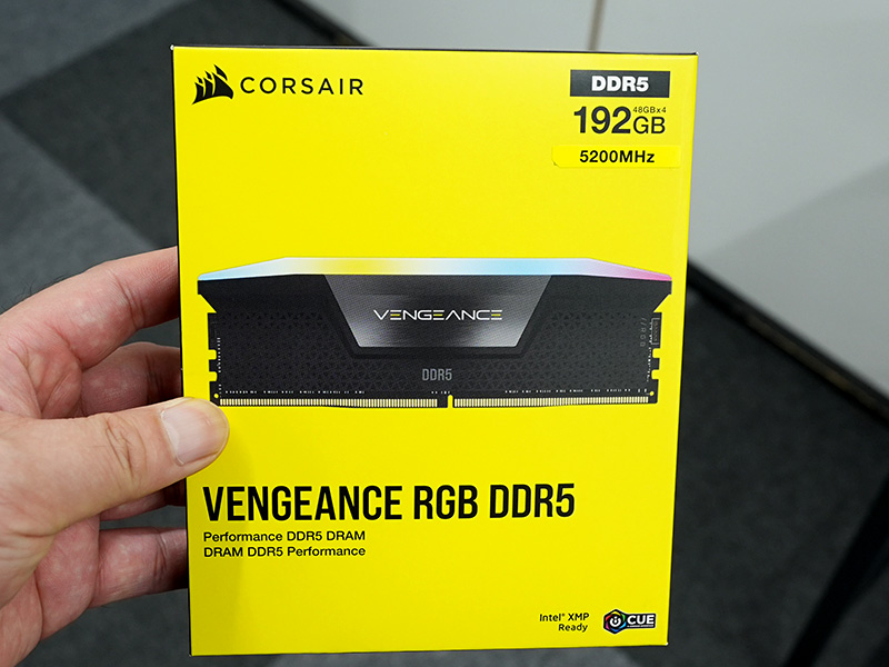 CORSAIR「VENGEANCE RGB DDR5」の48GBメモリ×4枚組が入荷 - AKIBA PC