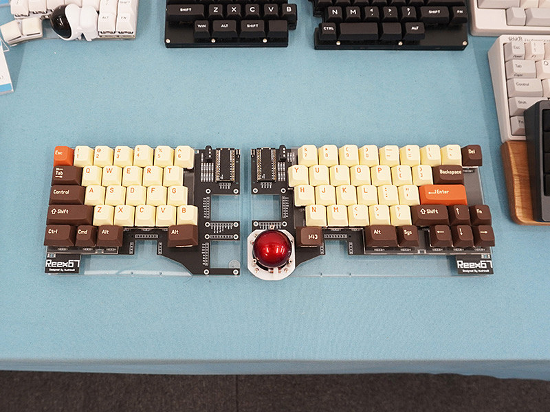 モジューラー式キーボード自作キット「Reex67」が遊舎工房に入荷