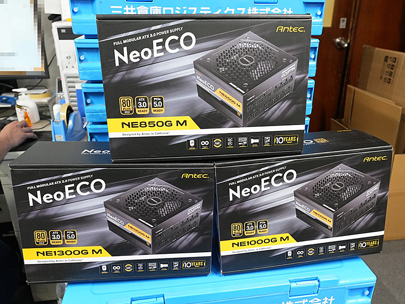 AntecのPCIe 5.0/ATX 3.0電源「NE GOLD M ATX 3.0」が発売、容量