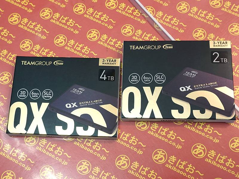 Teamの2.5インチSSD「QX」に安価な大容量モデル。2TBは8,980円 ...