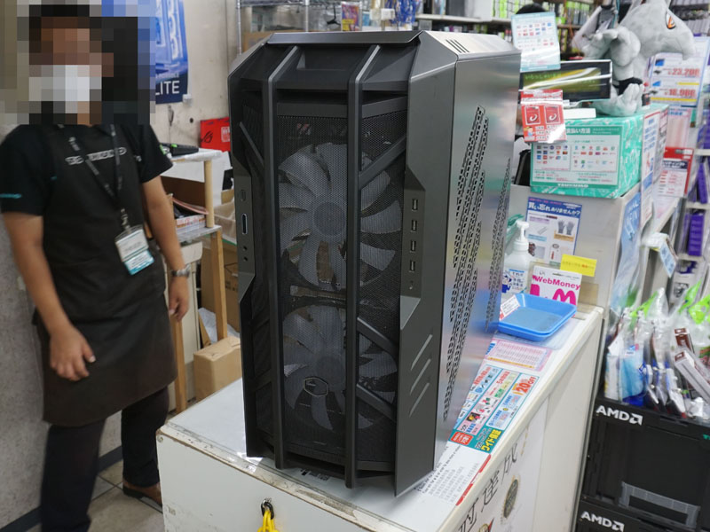 Cooler Masterのハイエンドフルタワー「HAF 700」が入荷、実機展示中