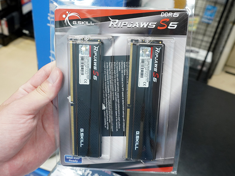 G.Skill DDR5-5200 (32GBx2枚) G.SKILL Ripjaws S5 Series 32GB (2 x 16GB) DDR5 5200 Desktop