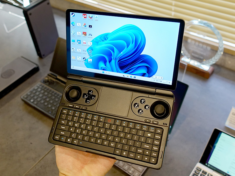 ポケットに入る”7インチモバイルゲーミングPC「GPD WIN Mini」の予約