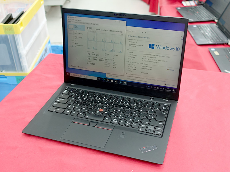 Used ThinkPad X1 Carbon 6th Gen Notebook and Other Deals at PC Conflu Akihabara Stores