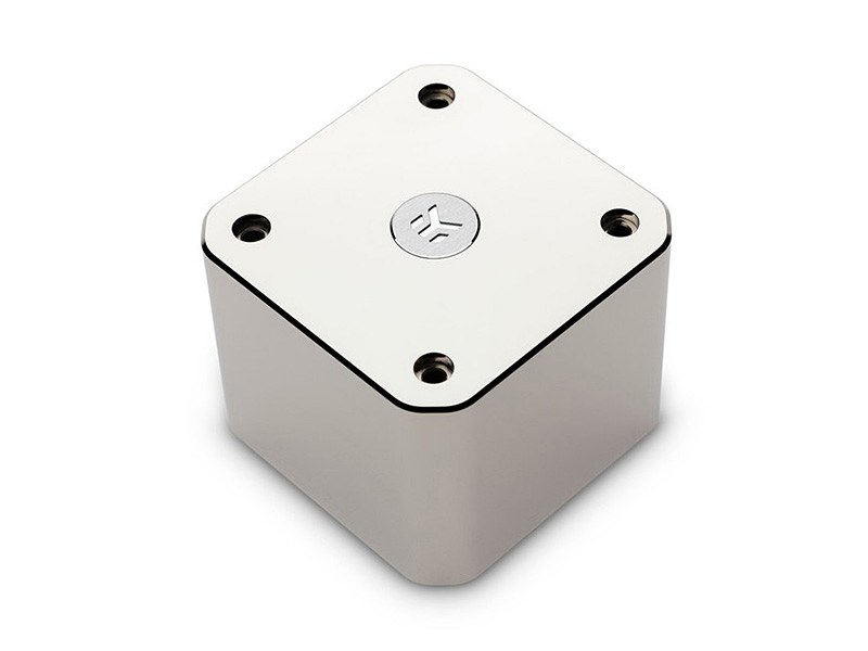 EKWBのリザーバー一体型D5ポンプ専用のアルミニウムヒートシンク